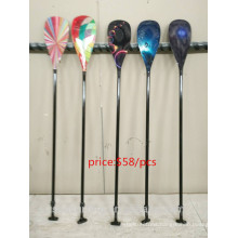 2016 nice design graphic color fiberglass paddle for sup